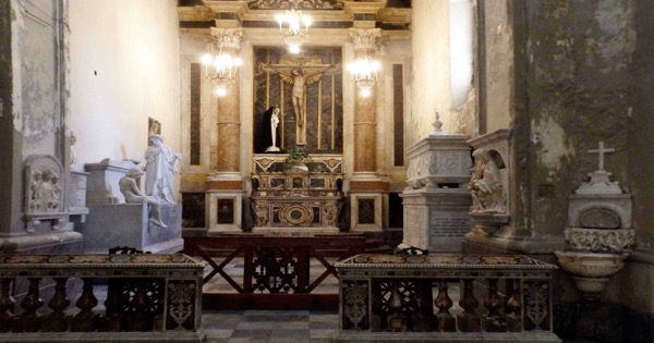 PALERMO - Chiesa di San Domenico accoglier spoglie Tusa
