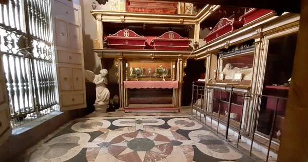MESSINA - Samonà visita chiesa di San Giovanni di Malta