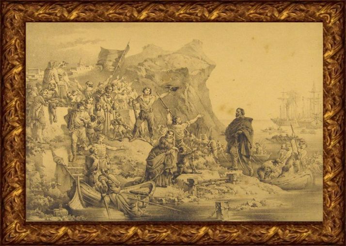Garibaldini e borbonici nel 1860
