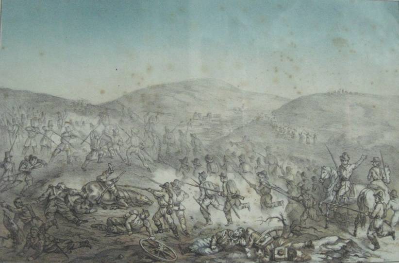 Combattimento di Calatafimi avvenuto il giorno 15 maggio 1860