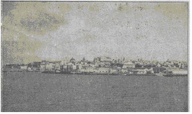 Marsala vista dal mare, 11 maggio 1860