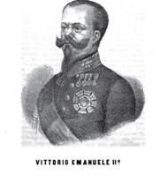 VITTORIO EMANUELE II, (Torino 1820 - Roma 1878)